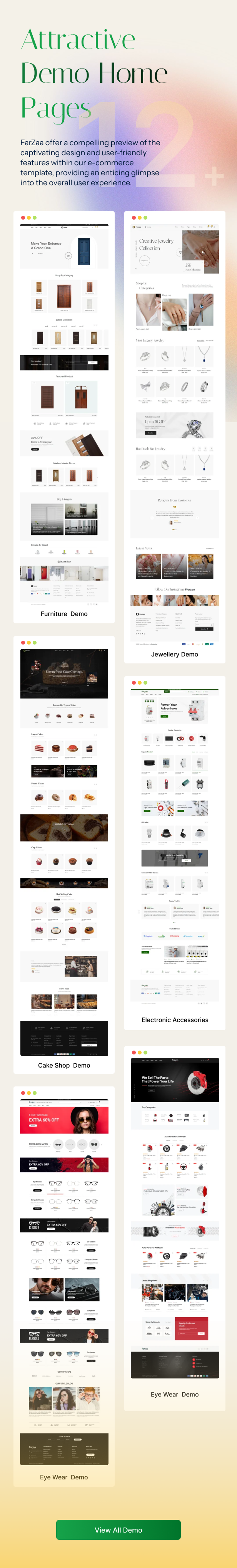 Multipurpose eCommerce Next JS Template - Farzaa